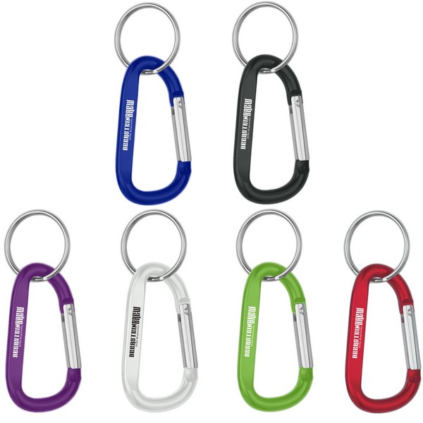 KH2081 6mm Carabiner With Split Ring And custom...